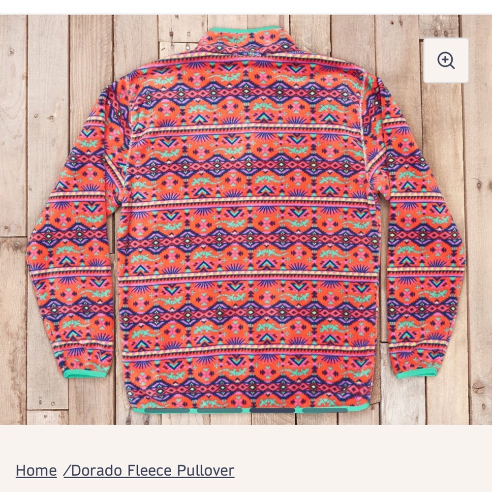 Southern Marsh Dorado fleece top size small - Picture 4 of 13
